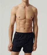 Majtki męskie - BOKSERKI ATLANTIC 2MBX-074 WL25 (kolor granat, rozmiar XL) - miniaturka - grafika 1