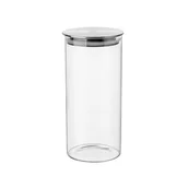 Pojemniki kuchenne - Pojemnik szklany Tube 1500 ml transparentny - miniaturka - grafika 1