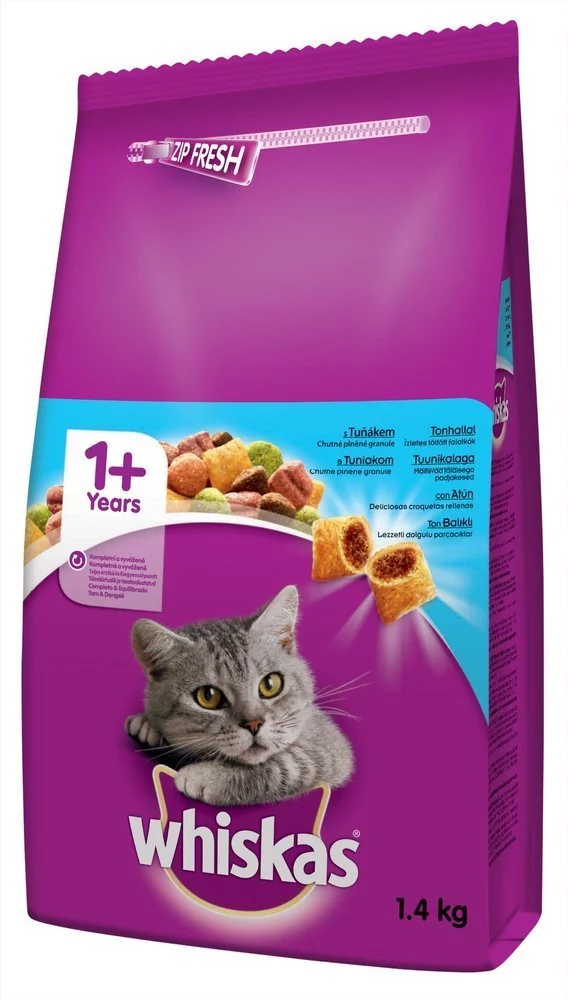 Whiskas Dry Tuńczyk 1,4 kg