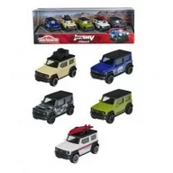 Samochody i pojazdy dla dzieci - Majorette Zestaw Jimny 5 sztuk 454169 - miniaturka - grafika 1