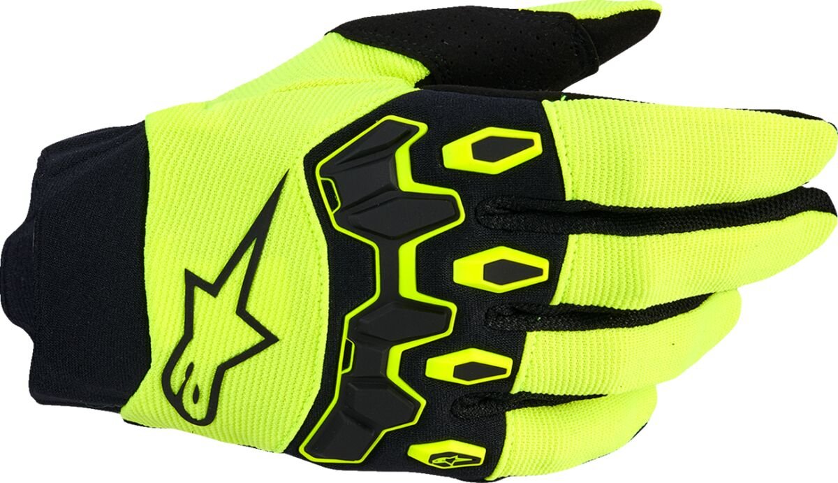 Rękawiczki Dziecięce Na Crossa Alpinestars Youth Full Bore V2 Yellow 2XS
