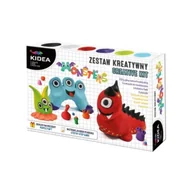 Przybory szkolne - Zestaw Potwory glina samoutwardzalna KIDEA - DERFORM - miniaturka - grafika 1