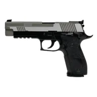 Amunicja i osprzęt ASG - Pistolet 6mm Swiss Arms Navy Pistol XXL Airline Dual Tone CO2 Blowback - miniaturka - grafika 1