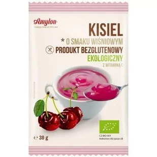 Kisiel wiśniowy bezglutenowy BIO 30g Amylon KISIEL(2) - Kisiel - miniaturka - grafika 1