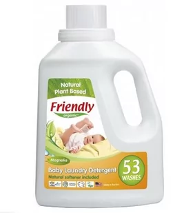 BioLife Friendly Organic Friendly Organic Płyn do prania ubranek dziecięcych Magnoliowy 53 prania 1567 ml - Środki do prania - miniaturka - grafika 1