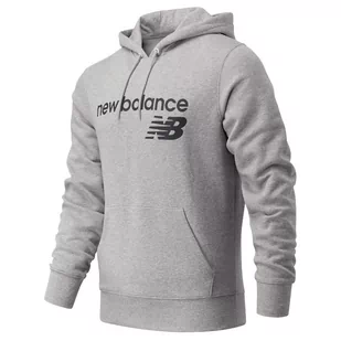 Bluza New Balance MT03910AG - szara - Bluzy sportowe męskie - miniaturka - grafika 1
