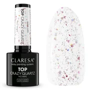 Lakiery do paznokci - Claresa Top no Wipe Crazy Quartz 5g - miniaturka - grafika 1
