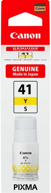 Canon GI 41S Y - 40 ml - S - Gelb - original - Nachfulltinte - fur PIXMA G1420, G2420, G2460, G2470, G3420, G3460, G3470, MG2420, MG2460