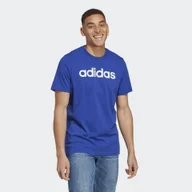 Koszulki sportowe damskie - Essentials Single Jersey Linear Embroidered Logo Tee - miniaturka - grafika 1
