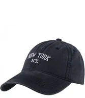Czapki i chusty sportowe męskie - Czapka z daszkiem bawełniana regulowana unisex haft NEW YORK - miniaturka - grafika 1