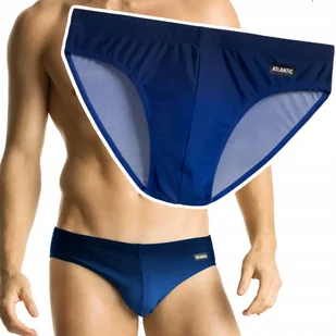 Kąpielówki męskie SLIPY KĄPIELOWE plażowe ATLANTIC KMT-336 - XL - Kąpielówki męskie - miniaturka - grafika 1