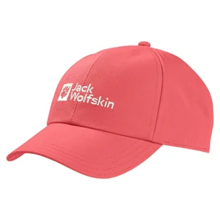Czapka z daszkiem Jack Wolfskin BASEBALL CAP sunset coral - ONE SIZE - Czapki męskie - miniaturka - grafika 1