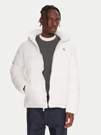Kurtki męskie - Calvin Klein Jeans Kurtka puchowa LV04RC518G Biały Regular Fit - miniaturka - grafika 1