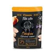 Sucha karma dla psów - FITMIN dog For Life Chicken Flakes 400g - miniaturka - grafika 1