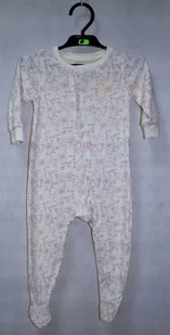 Pajacyk Kwiaty Niemowlęcy Rozmiar 68 *Relefun* - Pajacyki dla niemowląt - miniaturka - grafika 1