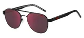 Okulary przeciwsłoneczne - Okulary HUGO HG-1196-S-003. Okulary przeciwsłoneczne, Kolor czarny. Mężczyzna. - miniaturka - grafika 1
