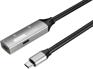 PREMIUMCORD USB-C repeater a prodlužovací kabel Male-Female, 5Gbps Aluminium 5m - Kable komputerowe i do monitorów - miniaturka - grafika 1