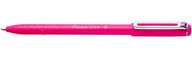 Długopisy - Pentel BX460-P długopis IZee, model z nasadką, metalowy klips, grubość linii 0,5 mm, 12 sztuk, różowy - miniaturka - grafika 1