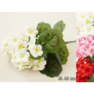 Sztuczne kwiaty - Pelargonia bukiet x 7 - miniaturka - grafika 1