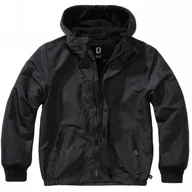 Odzież taktyczna i umundurowanie - Kurtka dziecięca BRANDIT Windbreaker Frontzip - Czarna 146-152 (11-12 Lat) - miniaturka - grafika 1