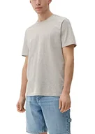 Koszulki męskie - Q/S by s.Oliver Męski t-shirt z krótkim rękawem, brązowy, L, brązowy, L - miniaturka - grafika 1