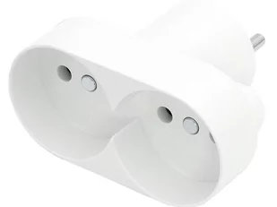 Jonex Rozgałeźnik wtyczkowy 2x2P biały R-260 R-260 - Rozgałęźniki - miniaturka - grafika 1