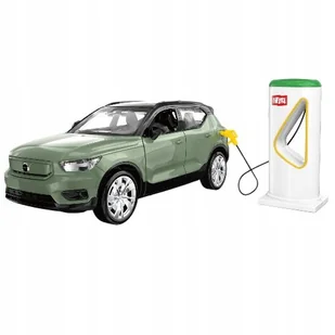 VOLVO XC40 ELEKTRYCZNY METALOWY MODEL SAMOCHODU 1:32 DŹWIĘK ŚWIATŁO ZIELONY - Samochody i pojazdy dla dzieci - miniaturka - grafika 1