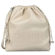 Torebki damskie - Tom Tailor Denim Damska MAYLENE, Gym Bag, Off White, biała, One Size - miniaturka - grafika 1