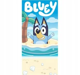 Ręcznik kąpielowy plażowy na basen szybkoschnący BINGO I BLUEY 70x140 - Okrycia kąpielowe dla dzieci Ręcznik kąpielowy plażowy na basen szybkoschnący BINGO I BLUEY 70x140 - Okrycia kąpielowe dla dzieci - miniaturka - grafika 1