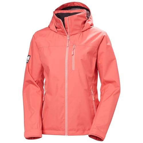 Helly Hansen Damska kurtka z kapturem W Crew 2.0, Sunset Pink, 4XL