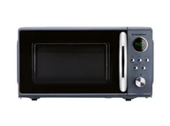 Kuchenki mikrofalowe - SILVERCREST Kuchenka mikrofalowa retro 700 W SMWC 700 D1 antracytowa - miniaturka - grafika 1