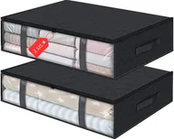 Meble modułowe i akcesoria - Organizer NA UBRANIA Pojemnik Na POŚCIEL KOŁDRĘ KOCE Pokrowiec XXL 20L - miniaturka - grafika 1