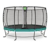 Trampoliny - Exit Trampolina ogrodowa Lotus Premium 427cm - Zielona - miniaturka - grafika 1