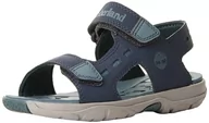 Buty dla chłopców - Timberland Moss Jump sandały, ciemnoniebieskie, rozmiar 36 EU, granatowy, 36 EU - miniaturka - grafika 1