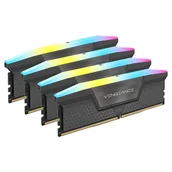 Pamięci RAM - Corsair Vengeance RGB CMH64GX5M4B6000C36 moduł pamięci 64 GB 4 x 16 GB DDR5 6000 Mhz - miniaturka - grafika 1