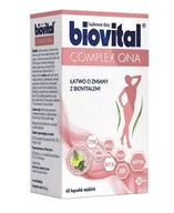 Witaminy i minerały - Biovital Complex ONA x 60 kaps - miniaturka - grafika 1