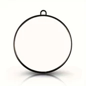 Inne - TEMU Okrągłe Lustro do Makijażu o Wysokiej Rozdzielczości z Uchwytem - Montowane na Ścianie, Powiększające Lustro do Użytku w Łazience i Salonie - miniaturka - grafika 1