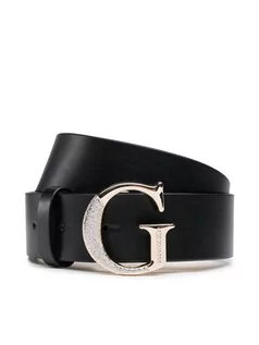 Paski - Guess Pasek Damski Ginevra Belts BW7749 VIN35 Czarny - grafika 1