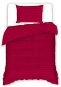 Pościel - Pościel Hotelowa 140X200 Cristal Czerwona 3016 - miniaturka - grafika 1