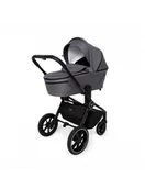 Wózki dziecięce - Muuvo Quick 4.0 Wózek głęboko-spacerowy Iron Graphite - miniaturka - grafika 1
