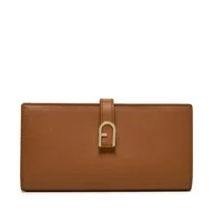 Portfele - Duży Portfel Damski Furla Flow Continental Bifold WP00402-BX2045-RY000 Brązowy - miniaturka - grafika 1