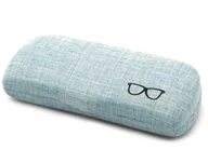 Akcesoria do okularów - Etui Futerał na okulary ET-104B niebieskie - miniaturka - grafika 1