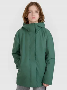 Kurtka Dziecięca 4F Przejściowa Przeciwdeszczowa Płaszcz 158 TJACU213 SS25 - Płaszcze damskie - miniaturka - grafika 1