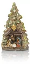 Szopka bożonarodzeniowa Święta Rodzina choinka - Ikony i obrazy sakralne - miniaturka - grafika 1