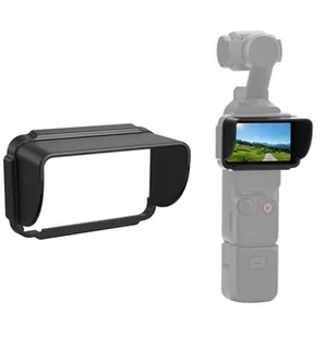 PULUZ Osłona Przeciwsłoneczna na Ekran LCD do Ekranu Kamery DJI OSMO Pocket 3 / DOP4854B - Akcesoria do kamer sportowych - miniaturka - grafika 1