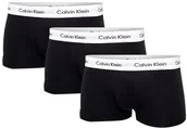 Majtki męskie - Calvin Klein Bokserki Męskie Low Rise Trunk 3 Pak Black U2664G 001 M - miniaturka - grafika 1