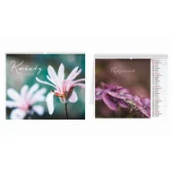 Kalendarze - Kalendarz 2023 ścienny Kwiaty - INTERDRUK - miniaturka - grafika 1