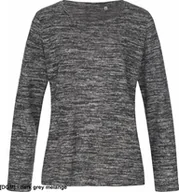 Odzież robocza - Stedman SST9180 - Bluza damska z długim rękawem ST9180 - dark grey melange S - miniaturka - grafika 1