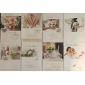 Albumy inne - Karnet Ślub B6 tłoczony + koperta Czachorowski mix - miniaturka - grafika 1