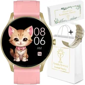 Smartwatch - Gravity GT2-4 Różowy - miniaturka - grafika 1